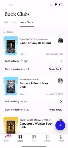 Home feed gif
