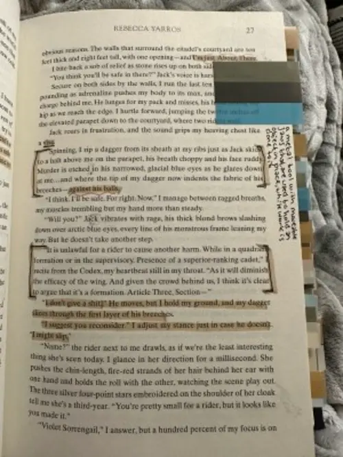 Fourth Wing Annotations