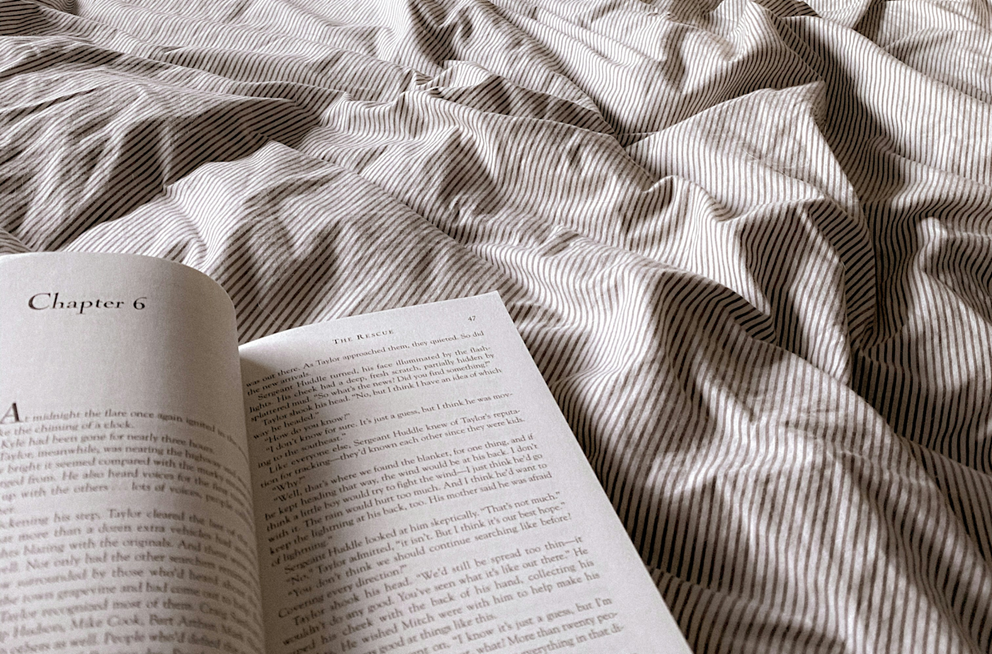 How do you read at bedtime?