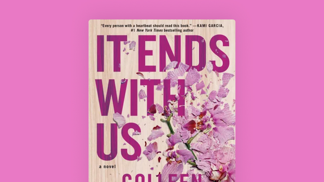 Colleen Hoover It Ends with Us Controversy - Fable