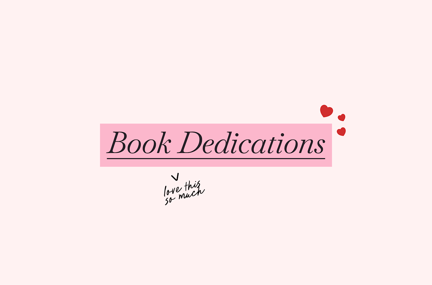 Dedication