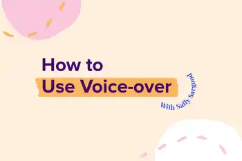 How to Use Voice-over in Animoto with Sally Sargood