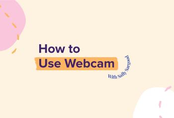 How to use webcam