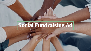 Social Fundraising Ad
