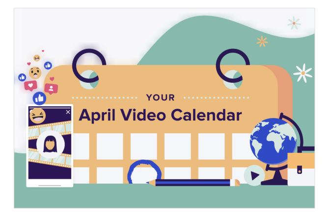 April Social Holidays to Celebrate with Video
