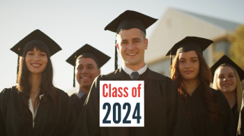 Video template for celebrating the graduating class
