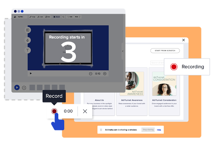 Free Screen Recorder Record Your Screen with Audio Animoto