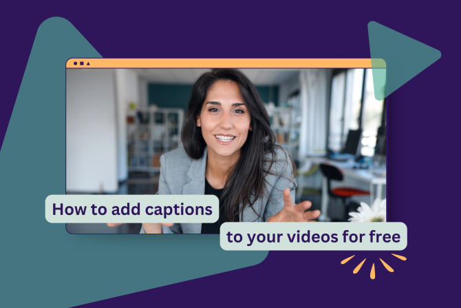 How to Add Captions to Videos for Beginners (For FREE!)