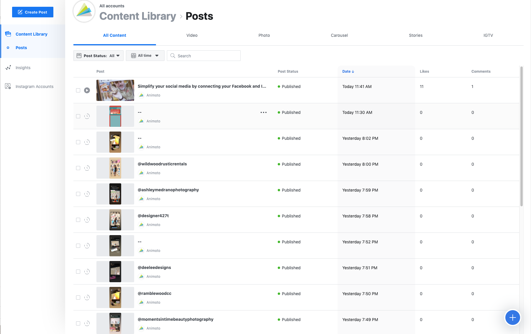 Content Library