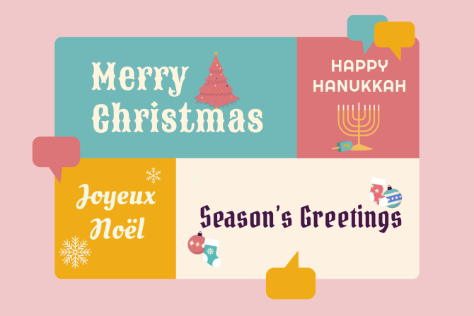 60 Different Ways to Say Happy Holidays in Your Next Video