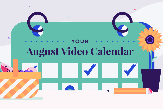 August Social Holidays to Celebrate with Video