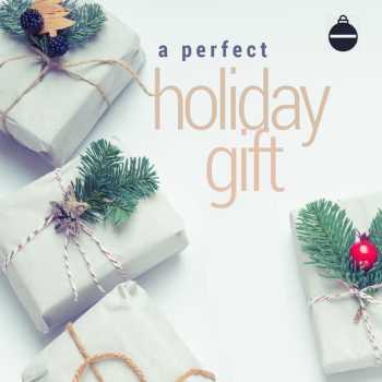 Holiday promotion video ad template featuring small wrapped holiday gifts
