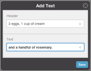 Share Your Recipes with Video