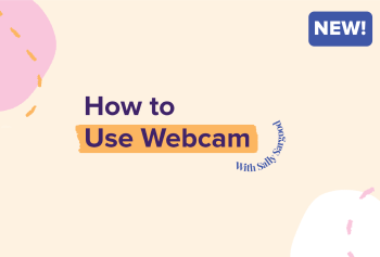 How to use webcam