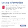 BENADRYL® Allergy Relief Liquid Medicine Wild Cherry dosing information