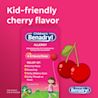 Children's BENADRYL® Allergy Liquid cherry flavor, relief for runny nose, sneezing, itchy, watery eyes, itchy throat or nose, alcohol-free, 4-6 hours/dose.