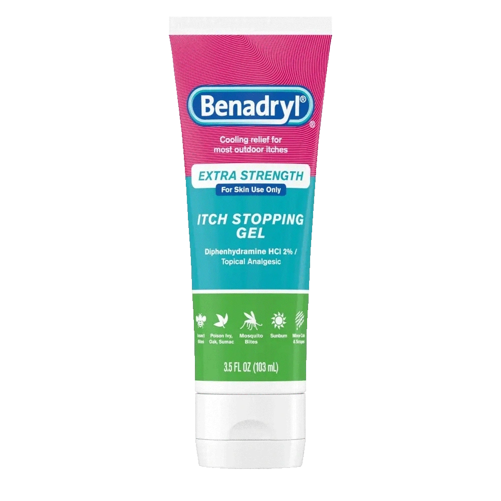 BENADRYL® Itch Stopping Gel Extra Strength Topical Analgesic Gel for Itchy Skin