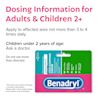 BENADRYL® Itch Stopping Cream Extra Strength Dosing Information