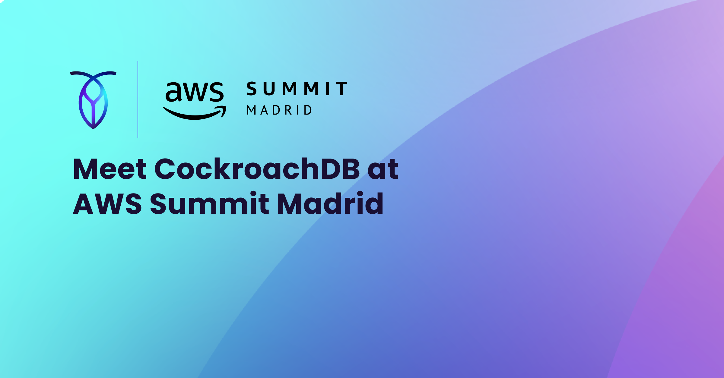 Meet Cockroachdb At Aws Summit Madrid
