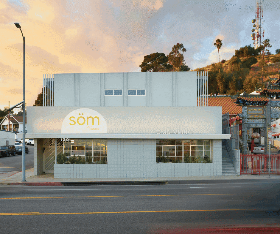 Omgivning embarked on its most exciting and personal project to date: a small mixed-use development project in which they are the developers for the new Omgivning headquarters. 
### 
This office is shared as an industry-based co-working company called [*söm co-space*](https://somcospace.com "som co-space website"). 
