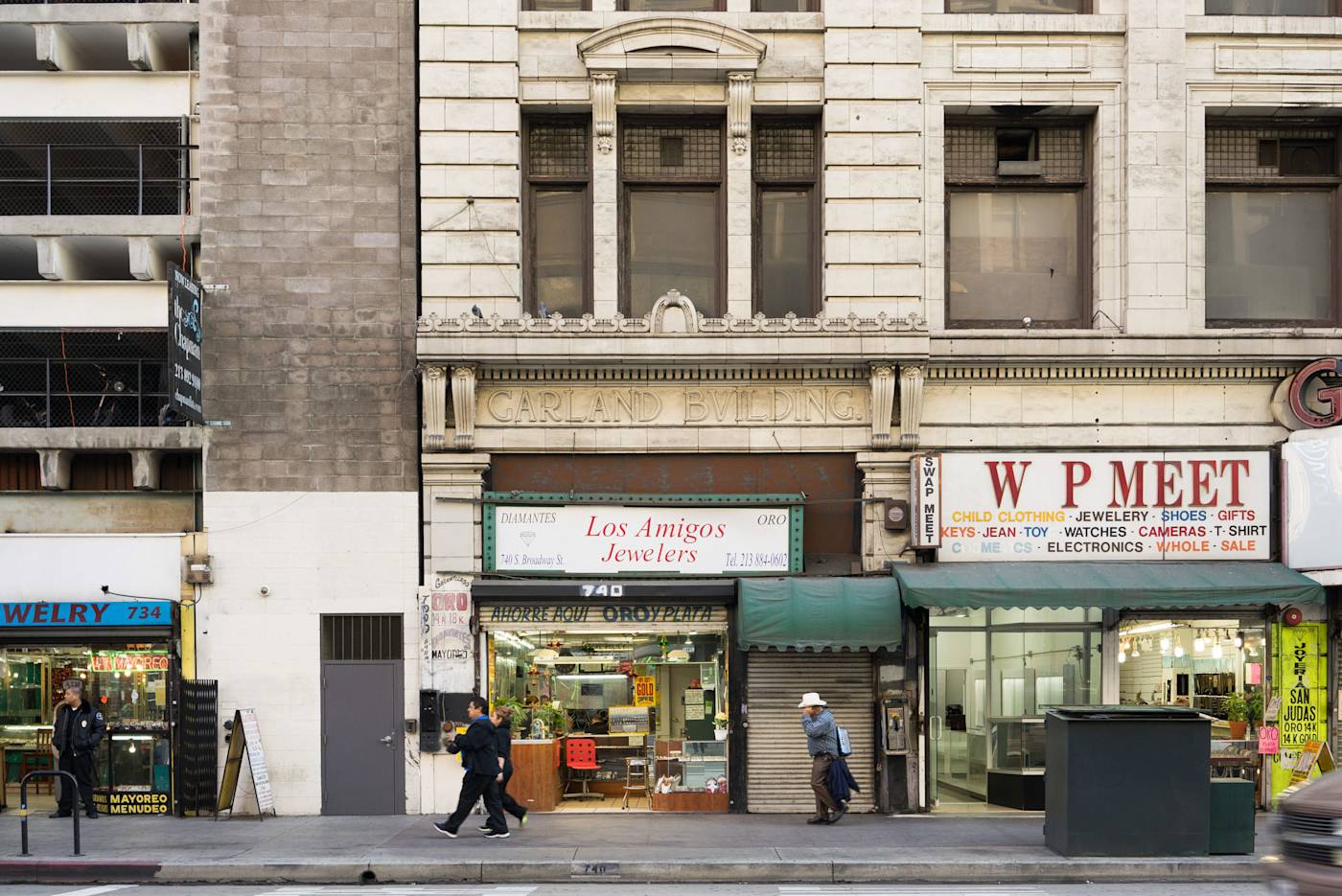 Garland Building omgivning