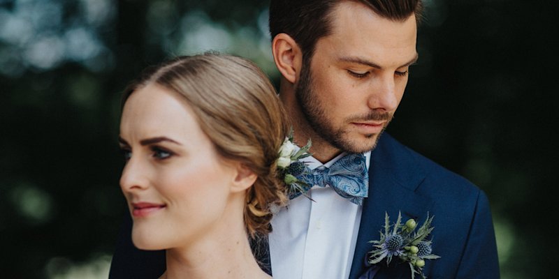 Braeutigam Styling - Hochzeitsanzug in Blau - loke roos photography-1
