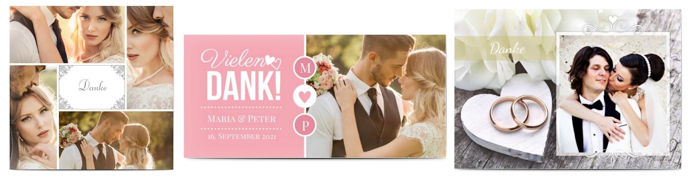 Danksagung Hochzeit: Texte & Ideen für Dankeskarten