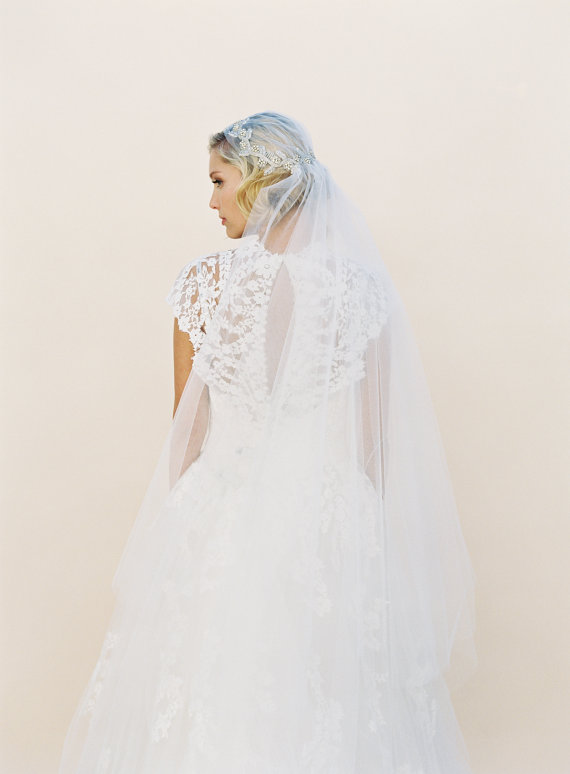 Brautschleier Lang – 3 Meter, Weiß, Mit Kamm, Für Hochzeiten & Besondere Anlässe