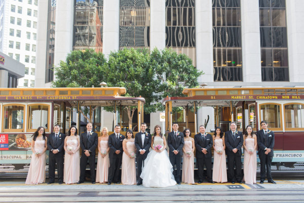 Alisha Und Mike S Moderne Hochzeit Im Rathaus Von San Francisco