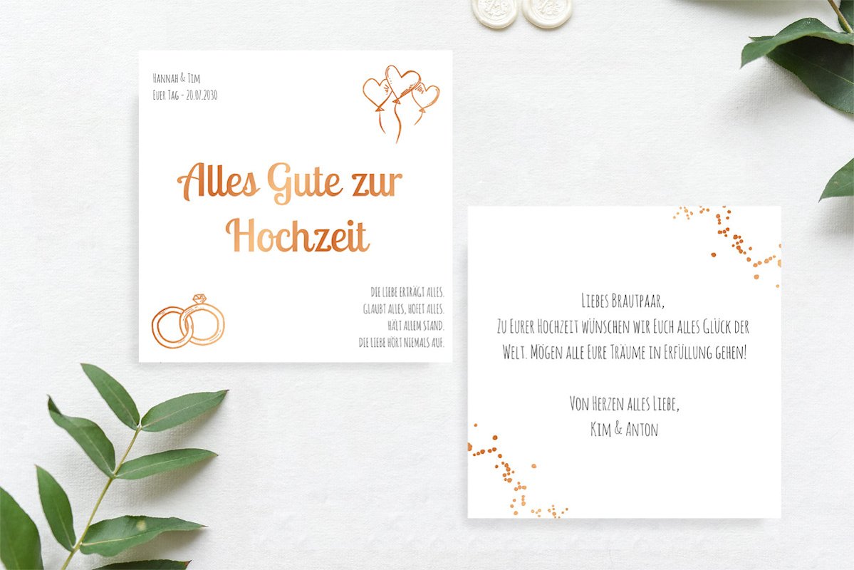 Was Schreibt Man In Eine Hochzeitskarte Zitate www.hochzeitsplaza.ch
