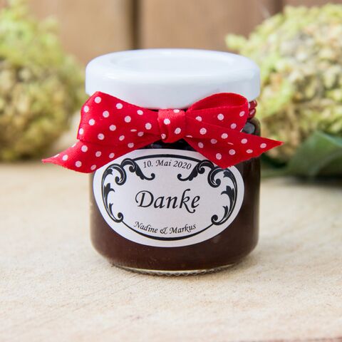 Selbstgemachte Marmelade als Gastgeschenk