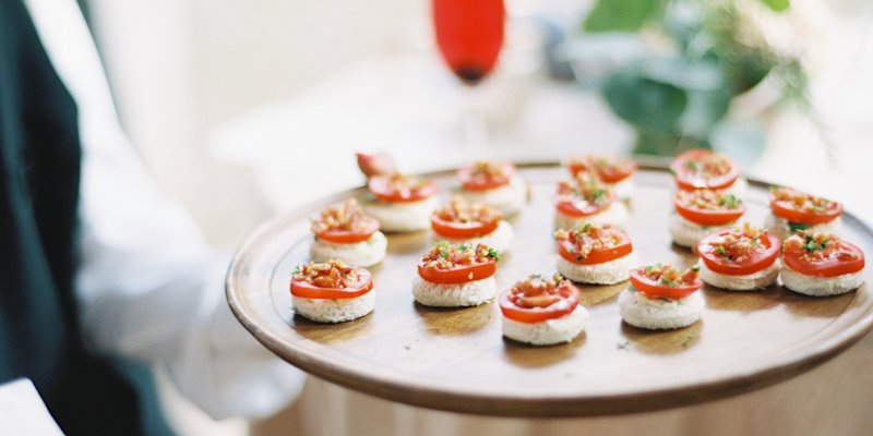 fingerfood hochzeit - austin gros photography