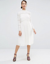 Weiss Mermaid Neu Spitze Langarm Brautkleider Elfenbein Abendkleid Hochzeitskleid Eur 119 33 Picclick De
