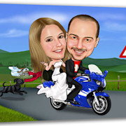 Karikatur Zur Hochzeit Hochzeitskarikatur