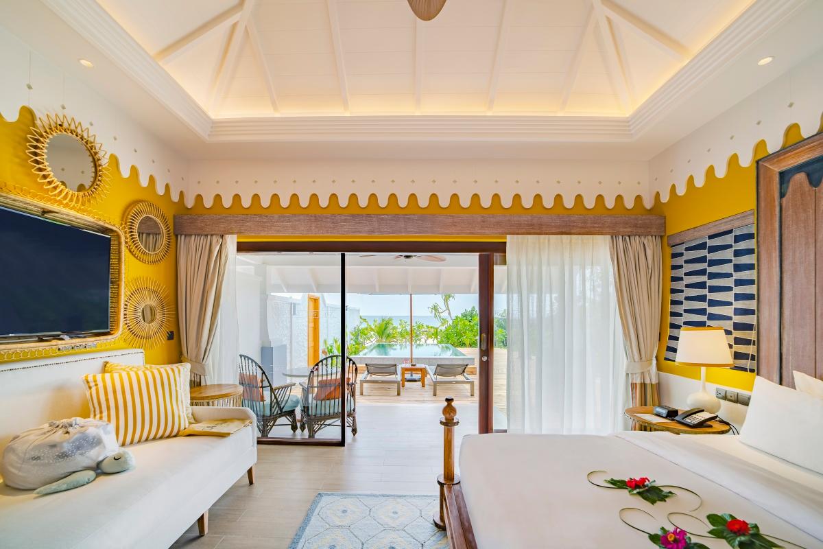 Luxus-Flitterwochen clever planen - Beach Pool Villa - SAii Lagoon Maldives - PR
