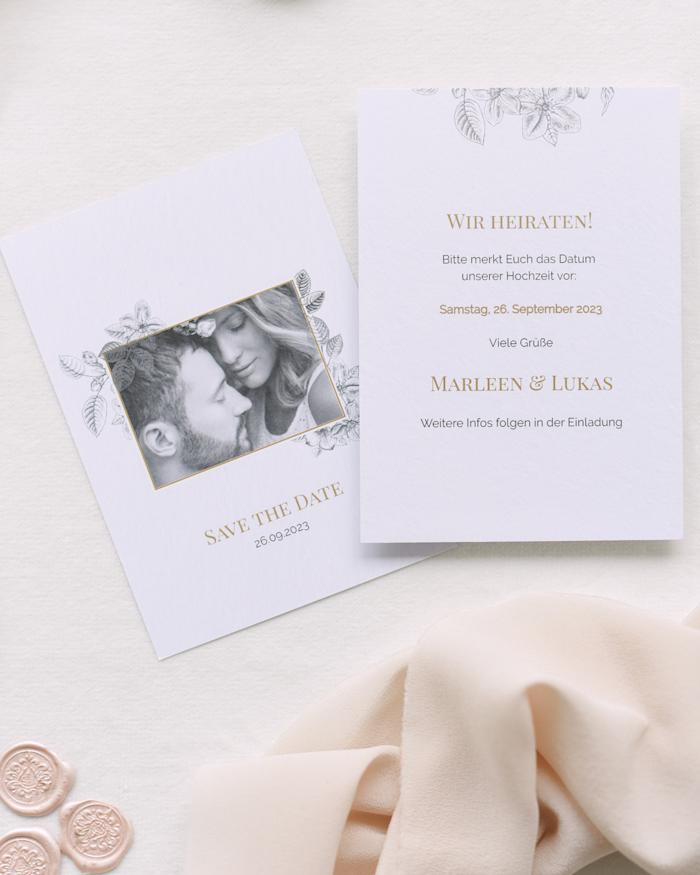 Texte & Sprüche für SavetheDate Karten