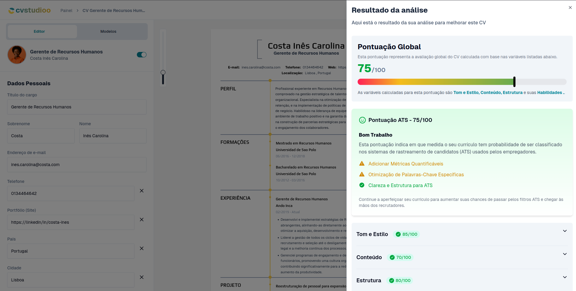 CV, IA e ATS: a aliança vencedora para a sua candidatura