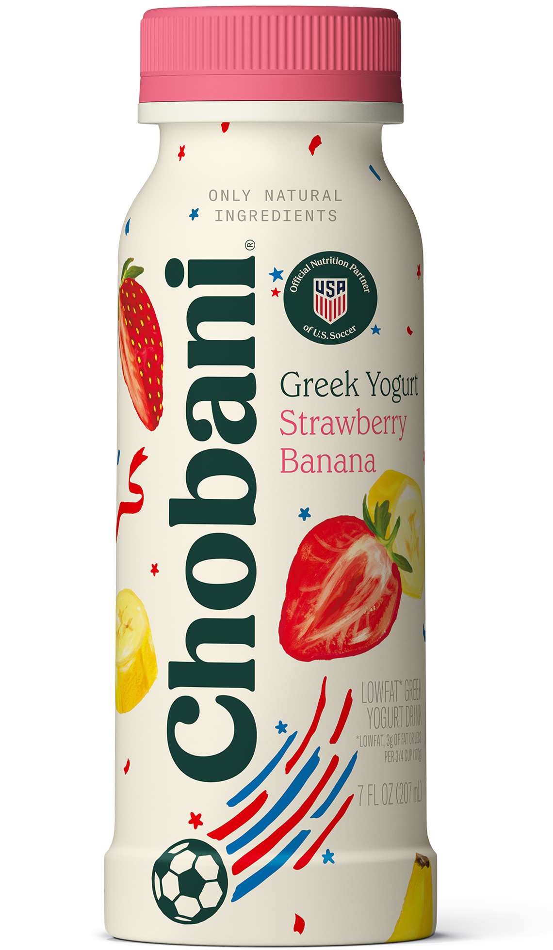 Greek Yogurt Drink | Strawberry Banana
