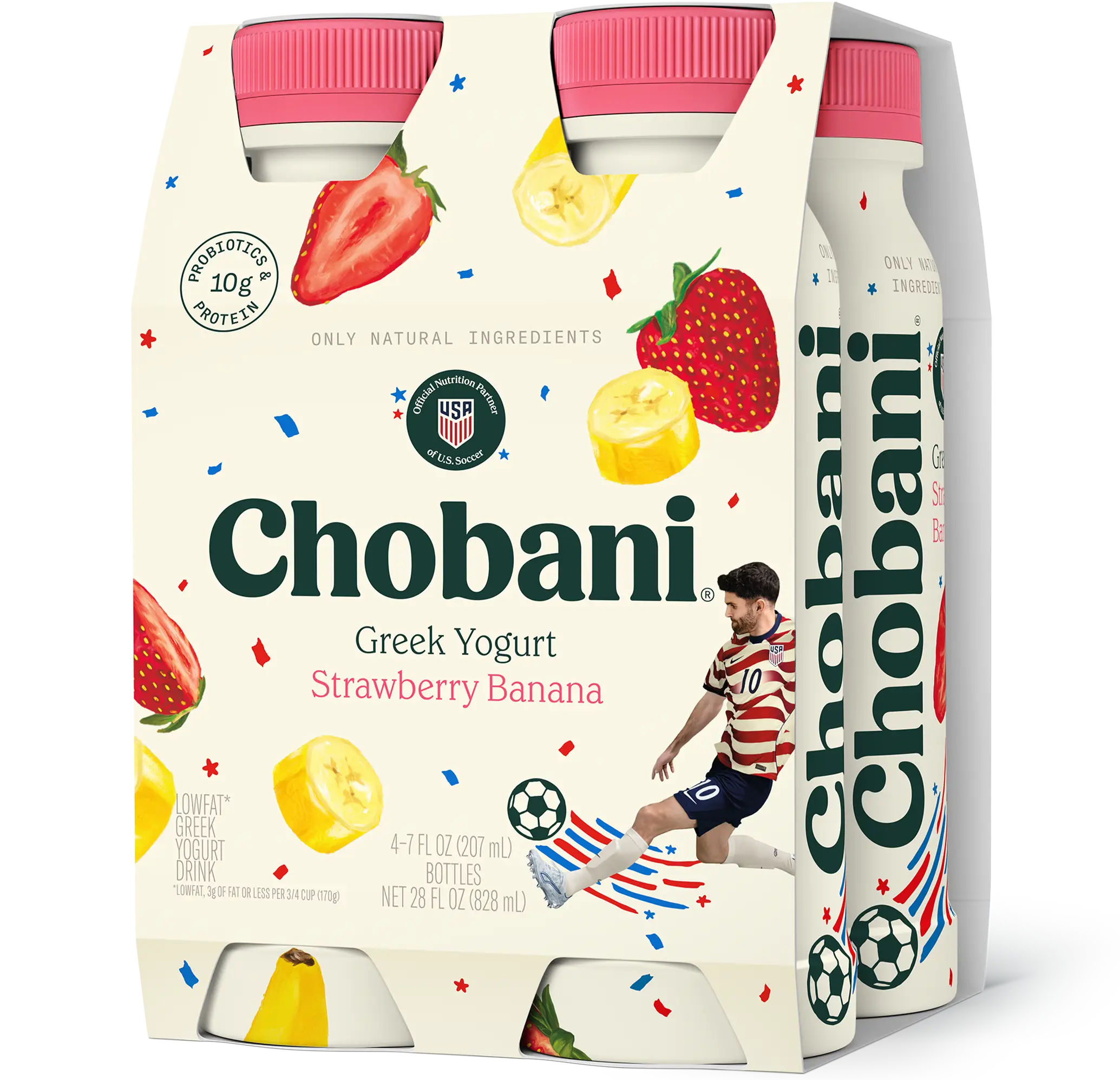 Greek Yogurt Drink | Strawberry Banana
