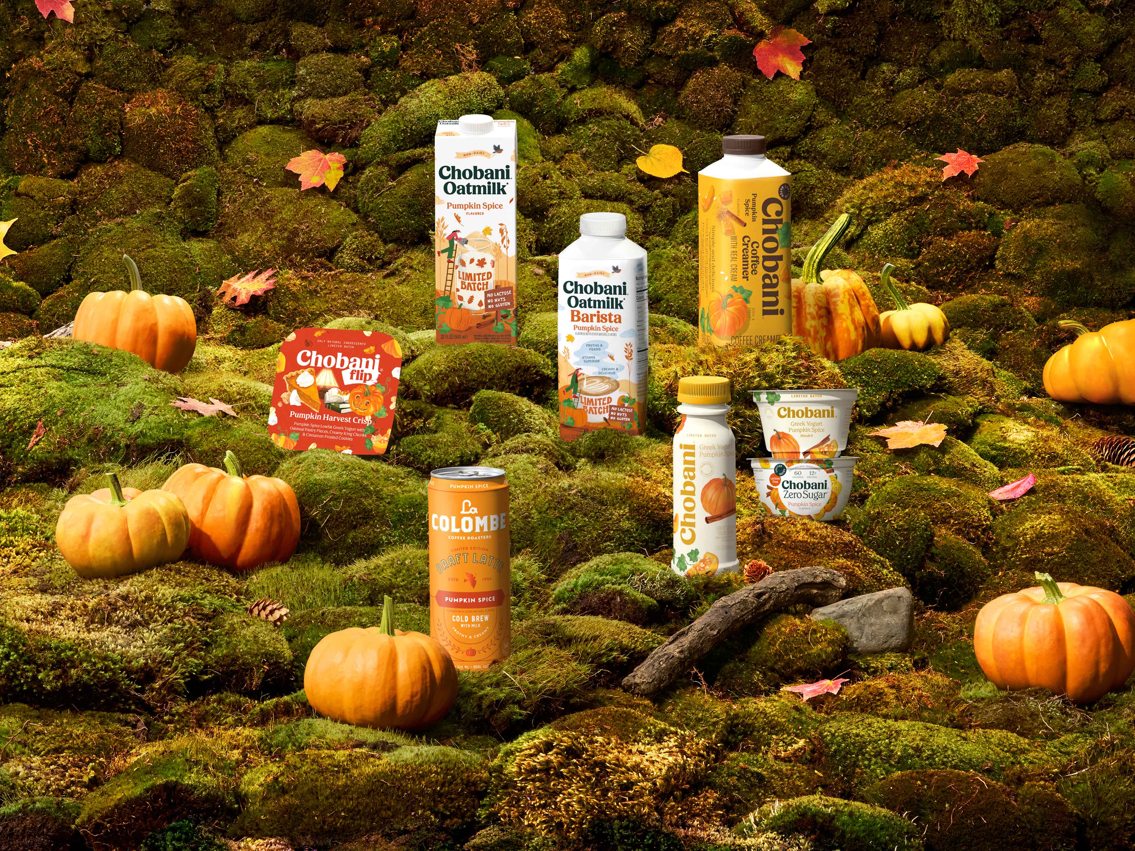 Back by Popular Demand, Chobani and La Colombe Release Pumpkin