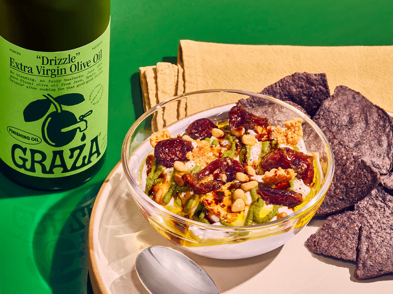 Parmesan and Pesto Creation