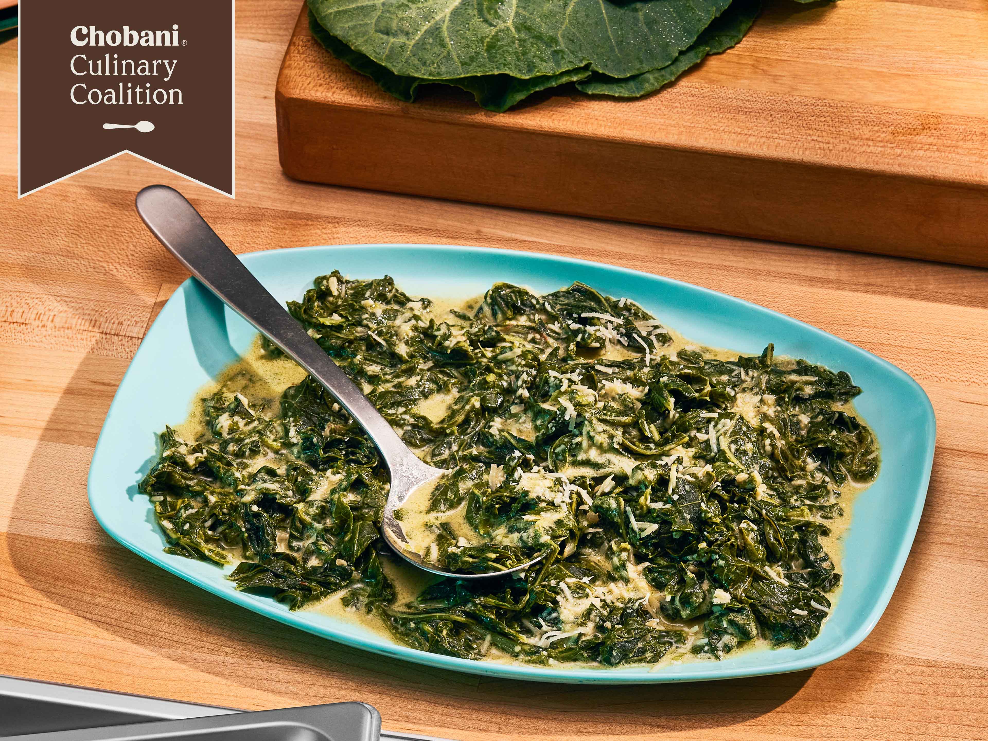 Natasha's Creamed Collard Greens