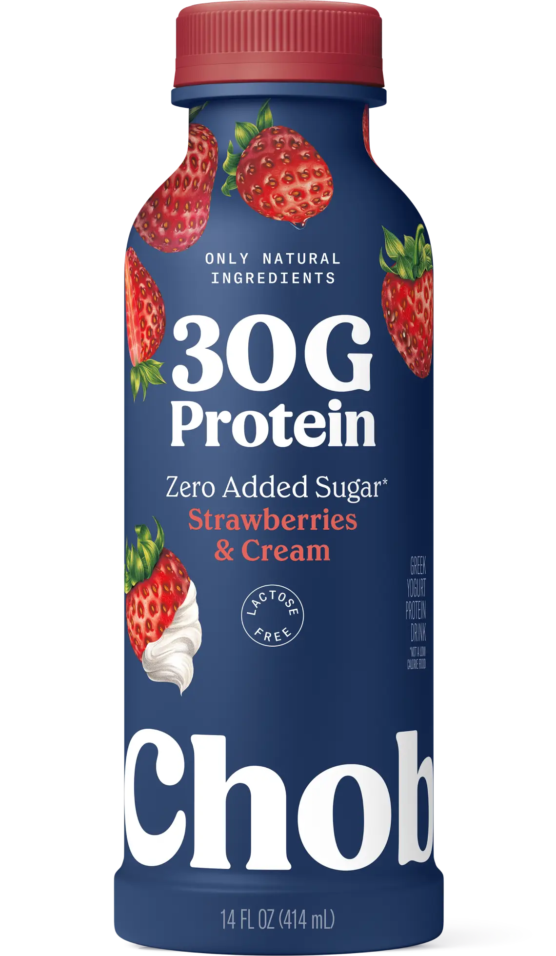 20G High Protein Greek Yogurt Drink Strawberries & Cream