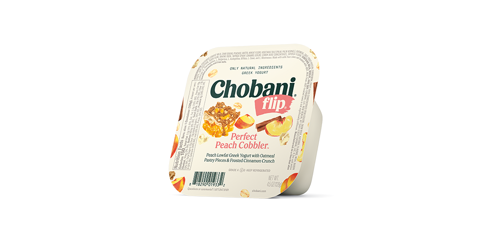 Chobani® Flip® | Perfect Peach Cobbler™