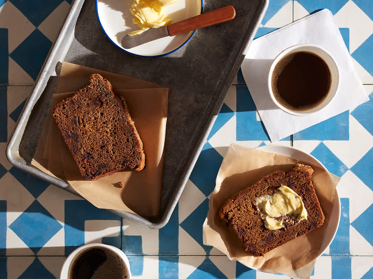 Aztec Chocolate Chip Banana Bread