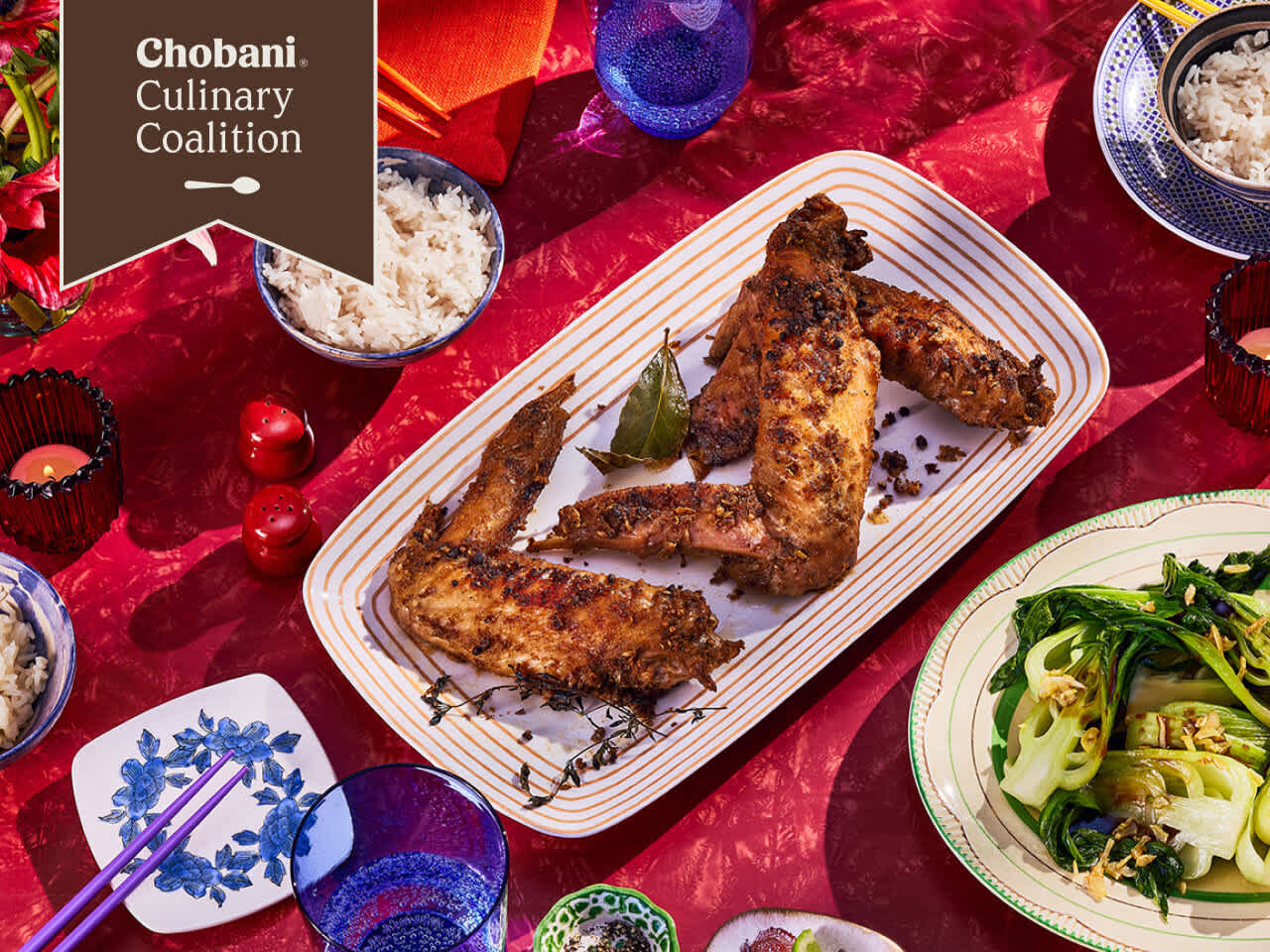Chinchakriya's Yogurt-Marinated Turkey Wings