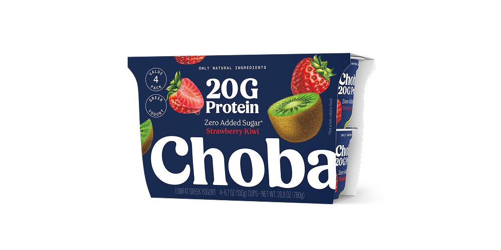 20g High Protein Greek Yogurt | Strawberry Kiwi