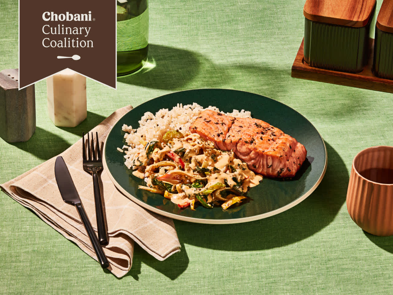 Natasha's Creamy Creole Roasted Salmon