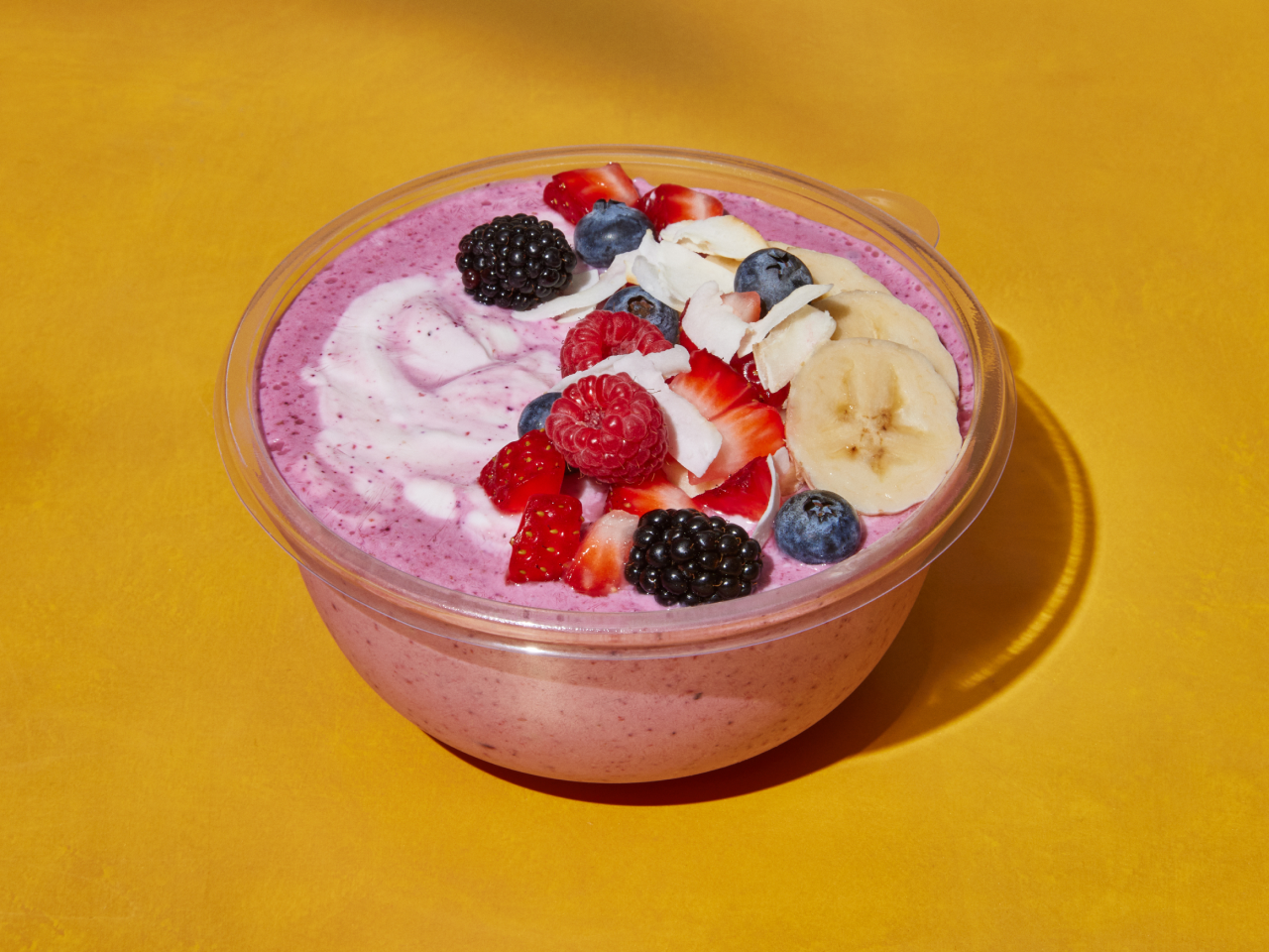 High Protein Berry Vanilla Smoothie Bowl