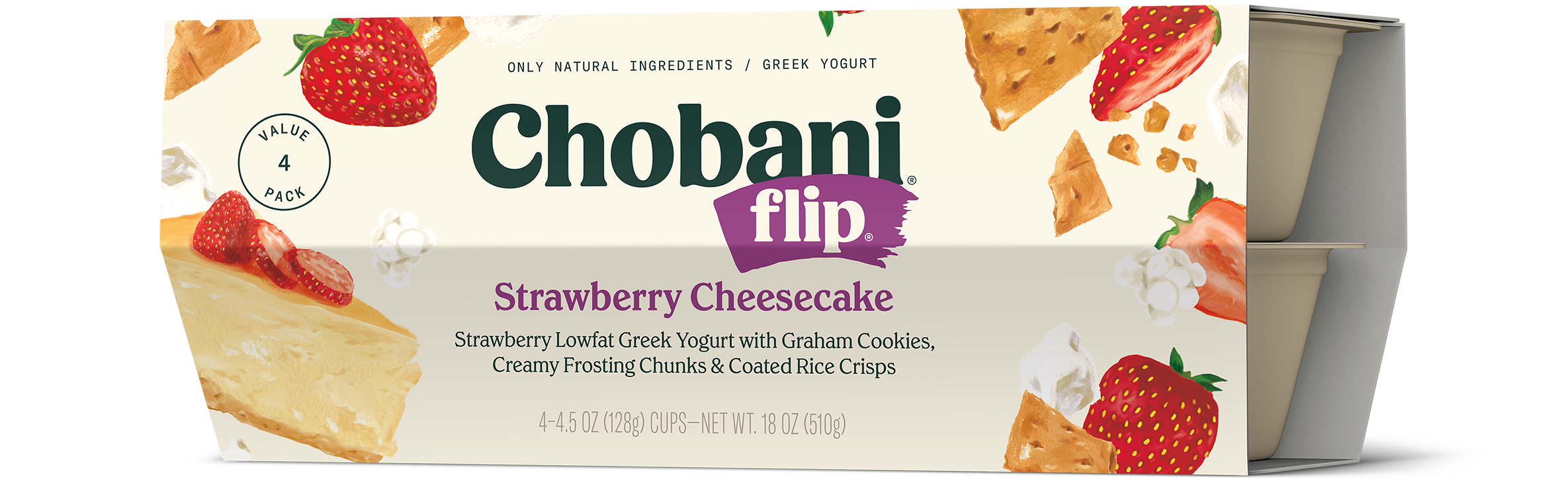 Desserts | Strawberry Yogurt Mummies | Chobani®